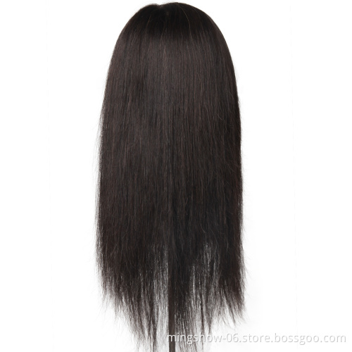 Wholesale 100 human hair hairdressing training mannequin head for hairdresser